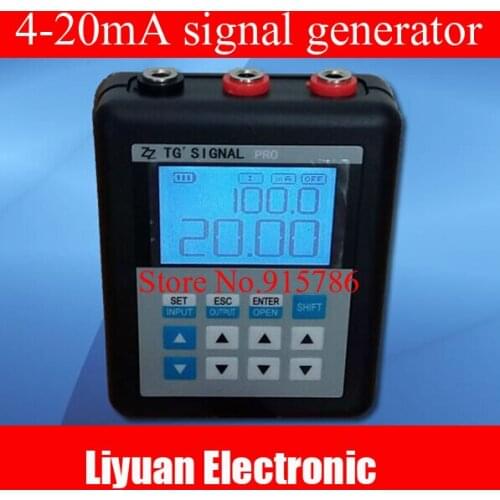 4-20mA signal generator / 24V current and voltage signal generator / 4-20mA signal source transmitter 0-10V