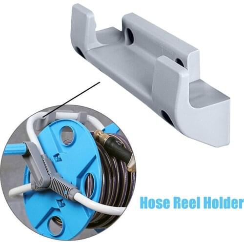 Plastic Water Hose Reel Holder Wall Mount Garden Hose Pipe Fixing Bracket Tool irrigation Garden Supplies High Quality