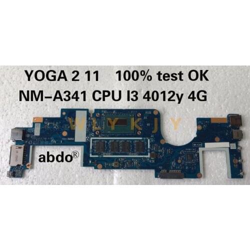 For CPU. I3 4012UY.4G.AIUU1 nm-a341 motherboard Lenovo Yoga 2 11 notebook PC Board 100% test OK