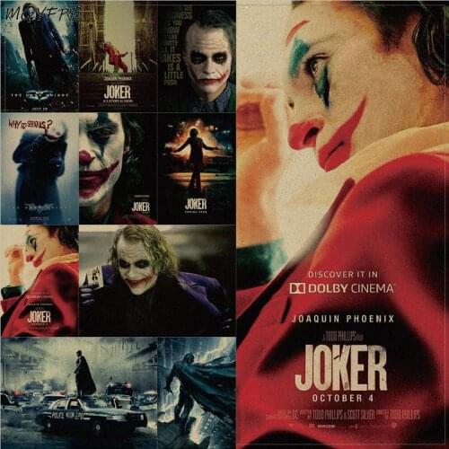 Classic Movie Poster Collection Kraft Paper Home Decoration Painting Wall Sticker Picture Core 51x36cm