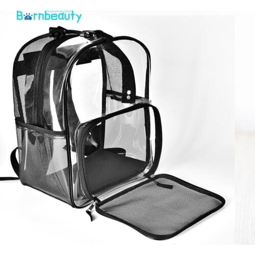 Pet Cat Carrier Backpack Portable Transparent Outdoor Breathable Backpack for Pet Puppy and Cat Capsule Astronaut Backpack Suppl