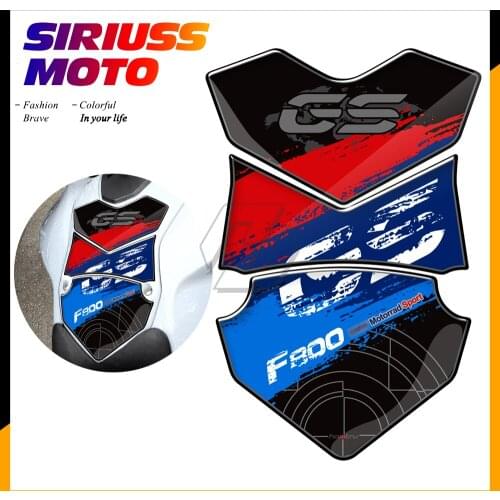3D Motorcycle Fuel Gas Tank Pad Protector Case for BMW F800GS F800 GS Tankpad 2008-2012