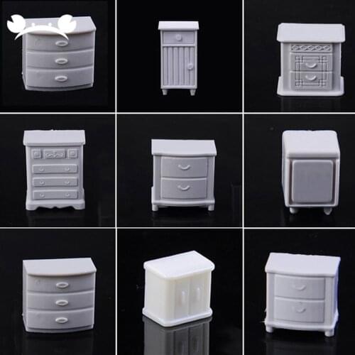 10pcs ABS plastic sand table model making scenery indoor furniture for architecture 1/20-1/75 scale