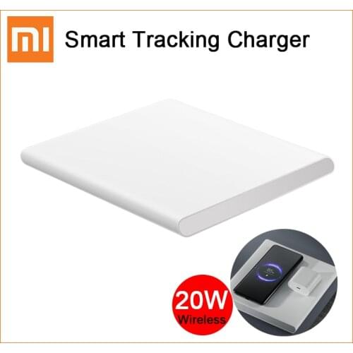 2020 Original Xiaomi Smart tracking Wireless Charger 20W Max Support Two device Wireless Charger For Xiaomi 10 Pro oneplus 8 etc