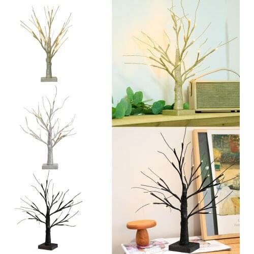 24 LED Tree Light for Home Tabletop Indoor Christmas Party Decoration