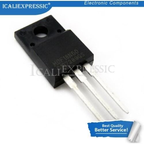 5PCS MDF18N50BTH MDF18N50TH MDF18N50 18N50 TO-220F new original In Stock