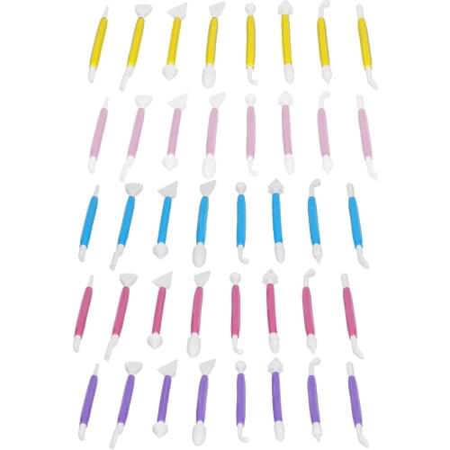 NEW 8Pcs/set Clay Extruder DIY Fondant Tool Cake Pastry Carving Cutter Chocolate Decorating Mold Set for Bakery Clay Extruders