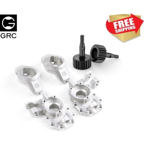 GRC G2 Aluminum steering hub carrier set for trax TRX-4 upgrade parts