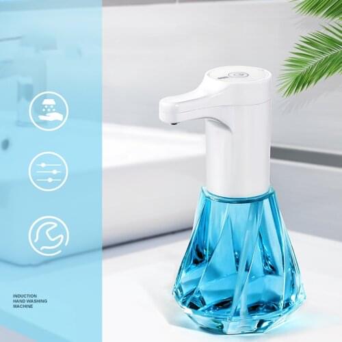 Automatic Foam Soap Dispenser Handsfree 450ml USB Charging Liquid Soap Dispenser Soap Dispenser for Kitchen Hospital
