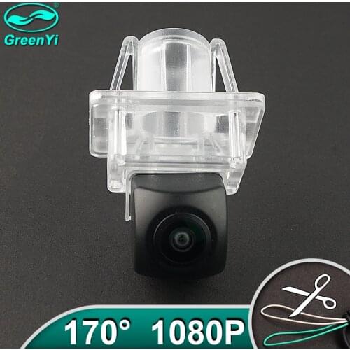 Vehicle Full HD AHD 1080P Fisheye Lens Car Reverse Backup Rear View Camera For Mercedes Benz C Class W204 Stereo Monitor 2007-14