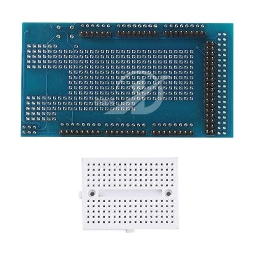 Large board MEGA2560/1280 ProtoShield V3 prototype expansion board with breadboard