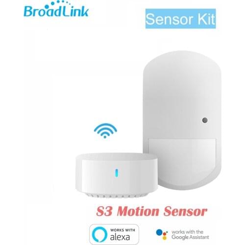 Broadlink Smart Home Security System Sensor S3 Hbu Magnetische Anti Diefstal Inbraakalarm Deur Sensor Werken Met Alexa Google