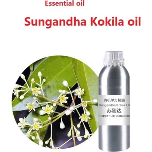 Cosmetics Sungandha Kokila oil Essential oil, organic cold pressed vegetable plant oil free shipping skin care