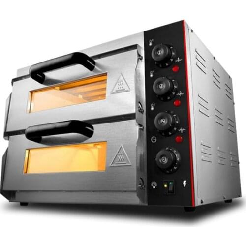 Commercial Electric Oven Double-layer Horizontal Baking Oven Commercial Pizza Electric Baking Equipment