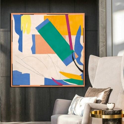 Matisse Wall Art Canvas Minimalist Abstract Nordic Posters Prints Landscape Painting Wall Pictures for Living Room Home Decor