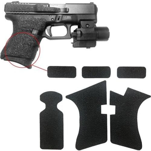 Non-slip Rubber Texture Grip Wrap Tape For Glock 17 19 20 21 22 25 26 27 33 43 Holster Pistol Magazine Accessories