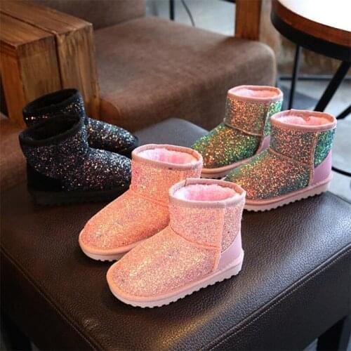 2020 winter new childrens snow boots girls boots princess shoes boots high boots fashion casual shoes