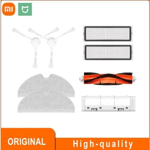 Original Vacuum Cleaner Parts HEPA Filter Mopping Cloth Side Brush Main Brush/Cover for Trouver Finder RLS3 & Dreame D9