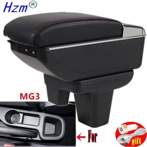 For MG MG3 armrest box For Morris Garages mg3 car center console armrest modification accessories with USB