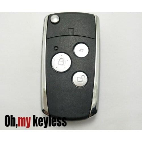 3 Button key shell For toyota Corolla Avalon Camry Matrix RAV4 Venza Yaris modified folding remote key case