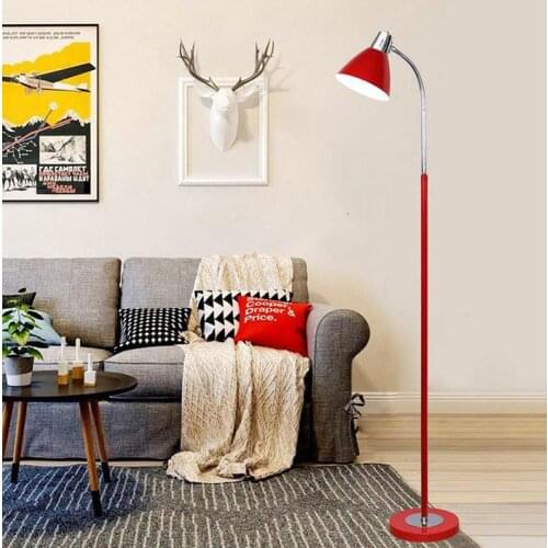 Modern American Wrought Iron Floor Lamp Bedside Study Room floor lamps for living room