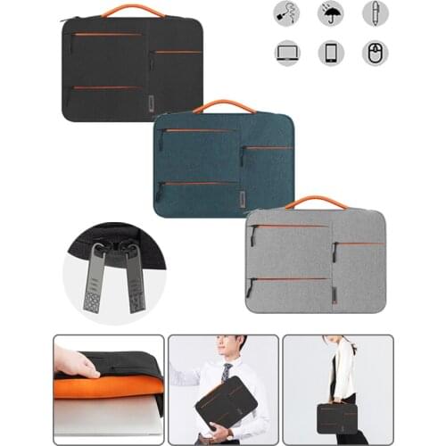 Universal Laptop Bag Waterproof Durable Laptop Carrying Case Fits for 3"/14"/15" 1Laptop for Business Casual Travel Use