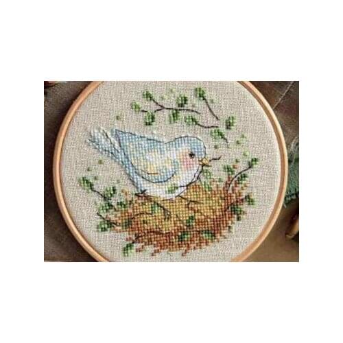 ZZ MM Mouse avatar Counted Cross Stitch Kit Cross stitch RS cotton with cross stitch Birds don't wear embroidery bandages