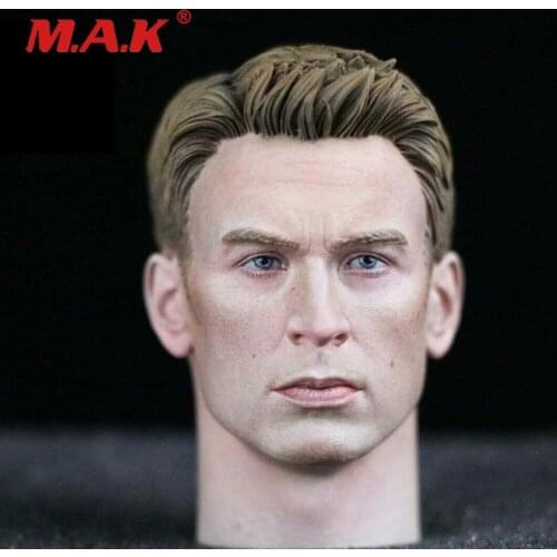 1/6 American Young Man Head Sculpt Male Head Carving For 12'' PH Male Figure Bodys Available