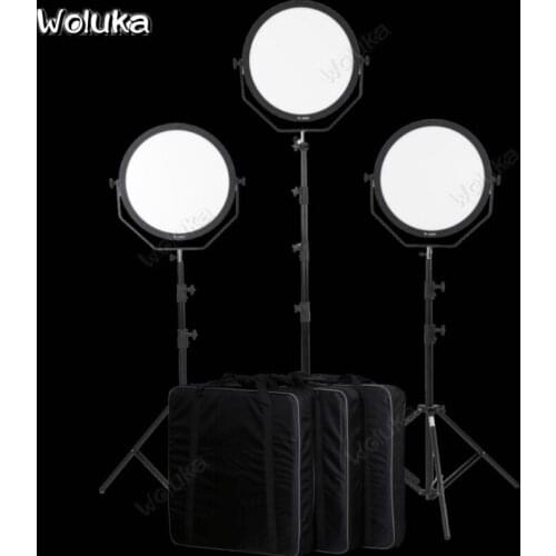 3X48W LED Lights stand set 3000-5600K 240pcs LEDs with Carry bag Dimmable Lamp Photo Studio Lighting Kit CD50 T10