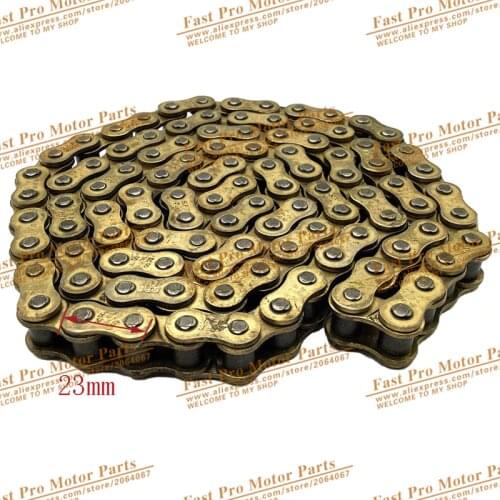 428 104 LINKS GOLD DRIVE CHAIN FOR PIT PRO DIRT BIKE ATV QUAD 125cc 140cc 150cc Chinese