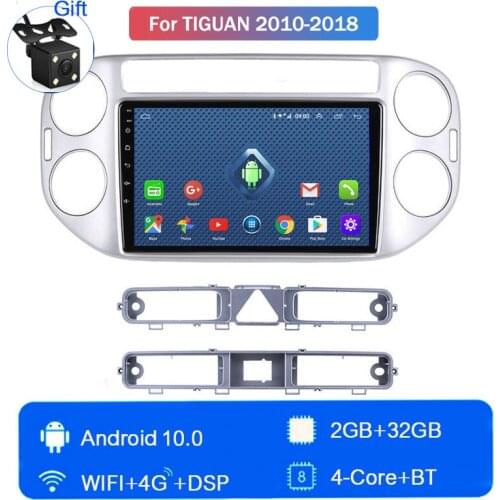 Car radio GPS Navigation Auto Stereo Android 10 intelligent large screen for VW Tiguan 2010-2012 2013 2014 2015 2016 2017 2018