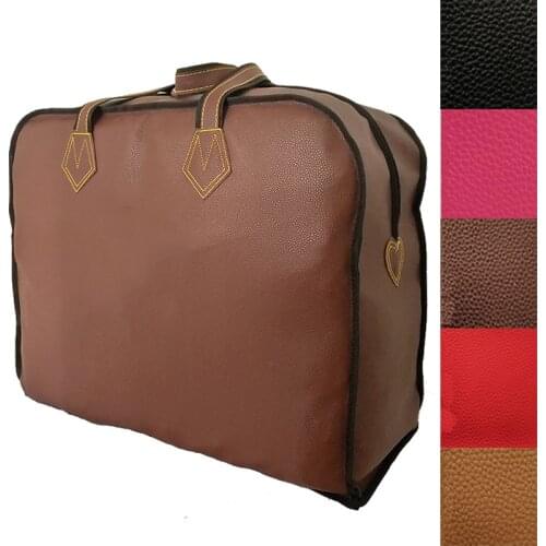 Leather Large Waterproof Wedding Tote Bag Print Logo Wedding Dresses Box Dust Cover Bridal Gown Long Clothes Bags Protector Case