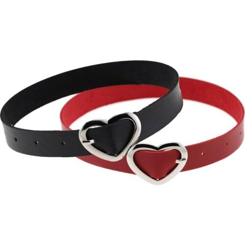 Exotic Accessories Leather Buckle Neck Collar BDSM Bondage Restraints Love Sex Belt Adult Games Sex Toys for Woman Cosplay Party