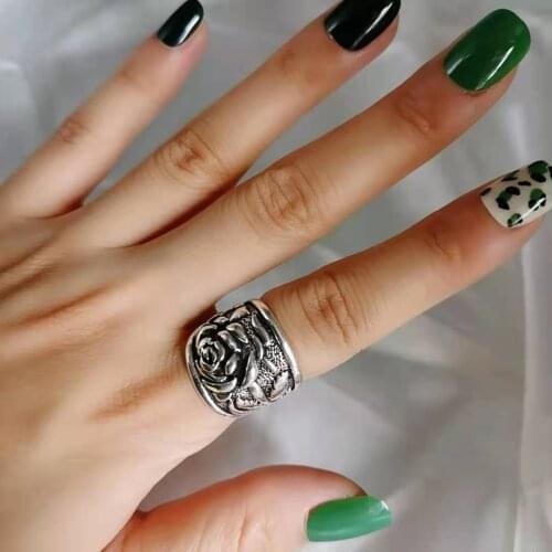 NANBO Women's Silver Rings