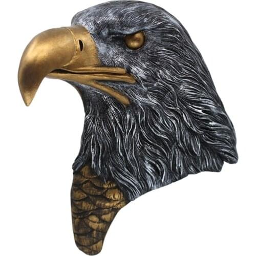 Eagle Head Wall Decoration, Animal Head Wall, Wall Statue Home Decor