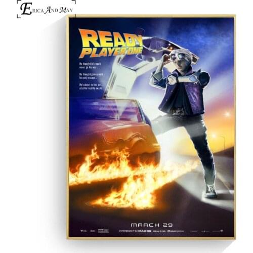 Ready Player One Recreate Movie Posters and Prints Wall art Decorative Picture Canvas Painting For Living Room Home Decor