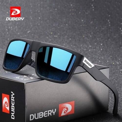 DUBERY Small Frame Square Sunglasses Men High Quality Luxury Brand Sun Glasses Women Retro Mirror Sunglasses Vintage Oculos