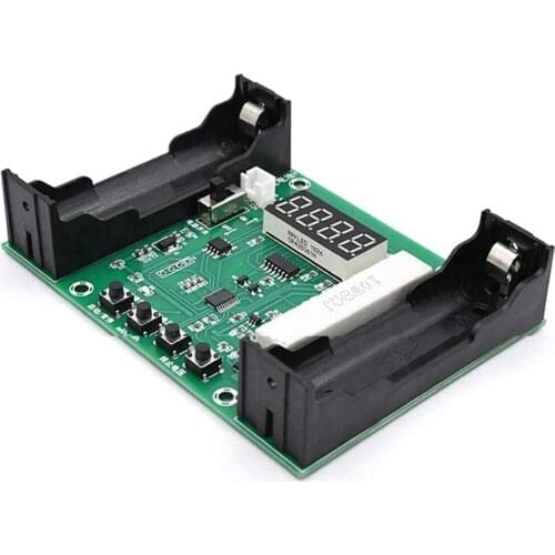 3mm Battery Capacity Tester Circuit Board Electronic Battery Discharge MwH Monit Electronic Digital MaH Lithium Components J0O4