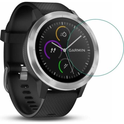 Ultra Clear Tempered Glass Protective Film Guard For Garmin Vivoactive 3 Smart Watch Vivoactive3 Display Screen Protector Cover