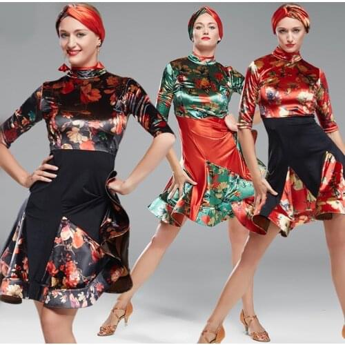 Latin dance dress fringe women latin dress dancing clothes Dancewear dress latina salsa dress latin dance costumes for women