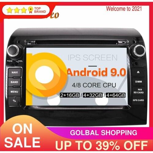 Android 9.0 Car Radio GPS Navigation Multimedia Player Auto Stereo For Fiat Ducato 2008-2015 Citroen Jumper Peugeot Boxer Video