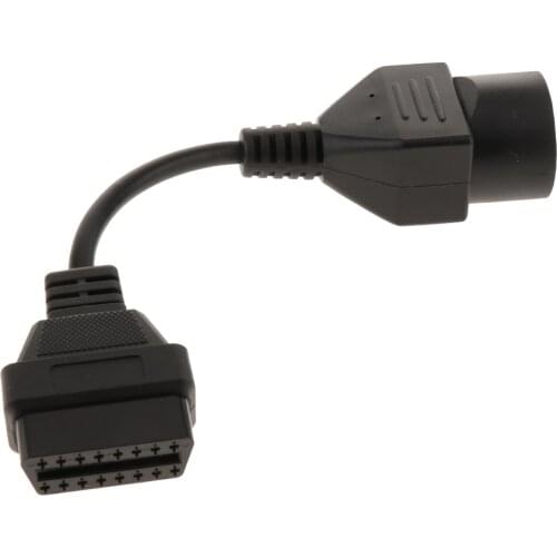 Auto Car Round Diagnosis OBD2 Adapter Scanner Cable Connector OBD II Adapter