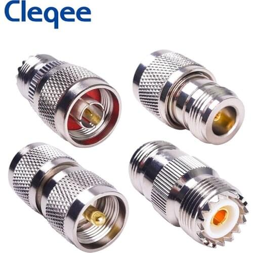 JXSINONE 1pcs UHF SO239 PL259 Male Female To N Type Male Female Connector RF Coaxial Coax Adapter