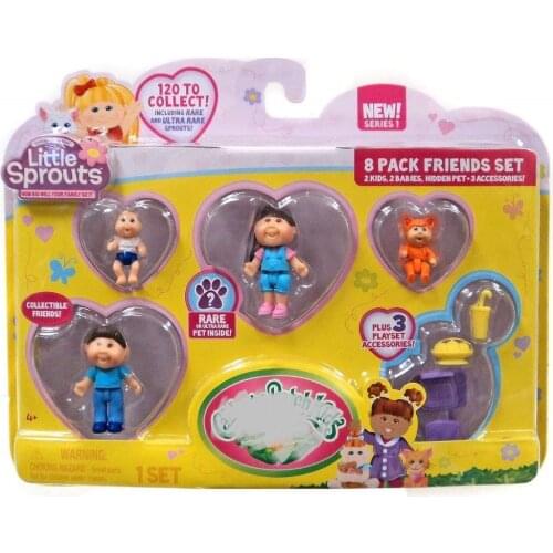 Cute Cabbage Baby Doll Play House Joint Bjd Pocket Doll Toy Children Birthday Gift