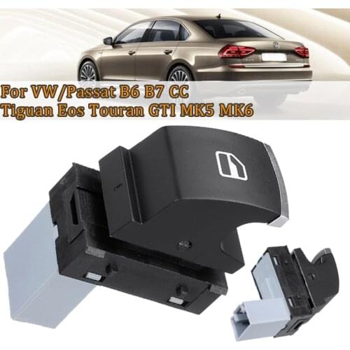 Car Window Control Switch Button 5K0 959 855 5ND959855 For VW/Passat B6 B7 CC Tiguan Eos Touran GTI MK5 MK6