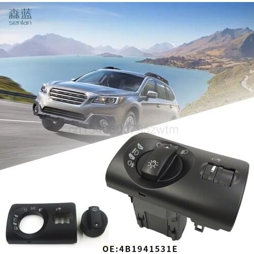 4b1941531e Headlight Fog Light Switch Control Auto Leveling Black Facelift Brightness For Audi A6 4b C5 Avant S6 4b1 941 531e