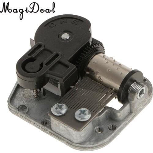 MagiDeal DIY Wind Up Musical Movements Parts for Music Box caixa de musica Creative Birthday Christmas Gift Hand Crank