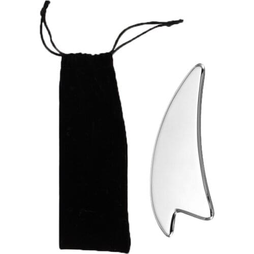 Stainless Steel Therapy Body Muscle Massage Body Guasha Board Relaxation Deep Tissue Recovery Blood Circulation Health Care