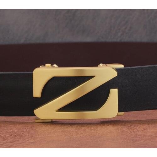 Designer belts men automatic buckle luxury Brand genuine leather men belt High Quality cintos masculinos casual ceinture homme