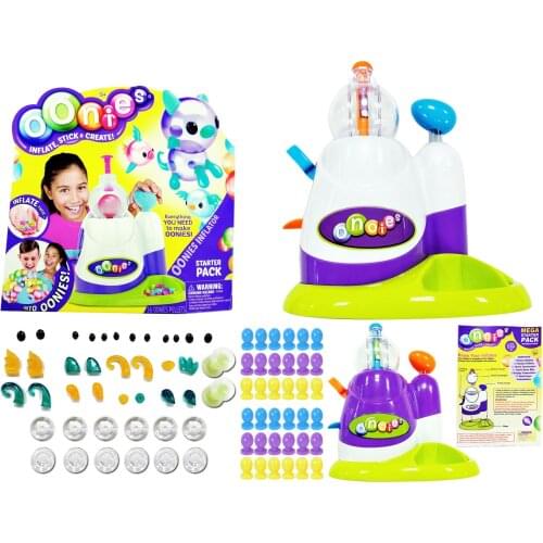 DIY Inflatable Magic adhesive sticky ball music wave oonies balloon handmade bubble inflator Onies board game Educationa ltoy